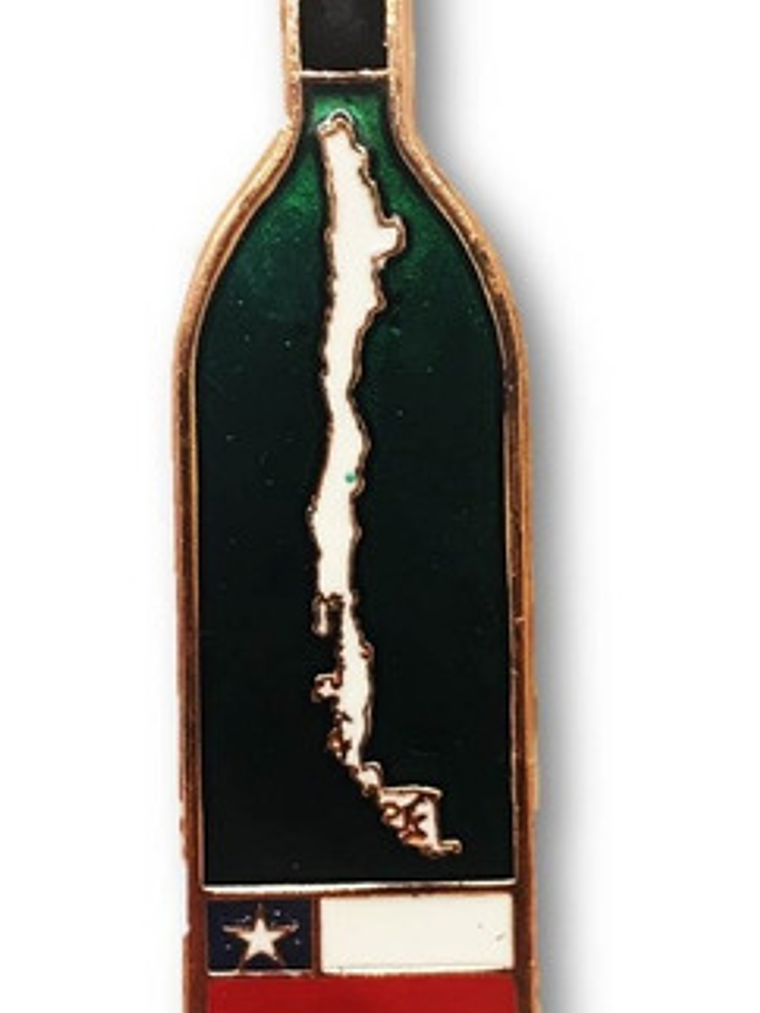 Magnético Vinos Chile Cobrizado 2