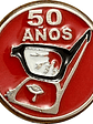 Pin Conmemorativo 50 Años Sin Allende. Mas Chileno - Miniatura 1