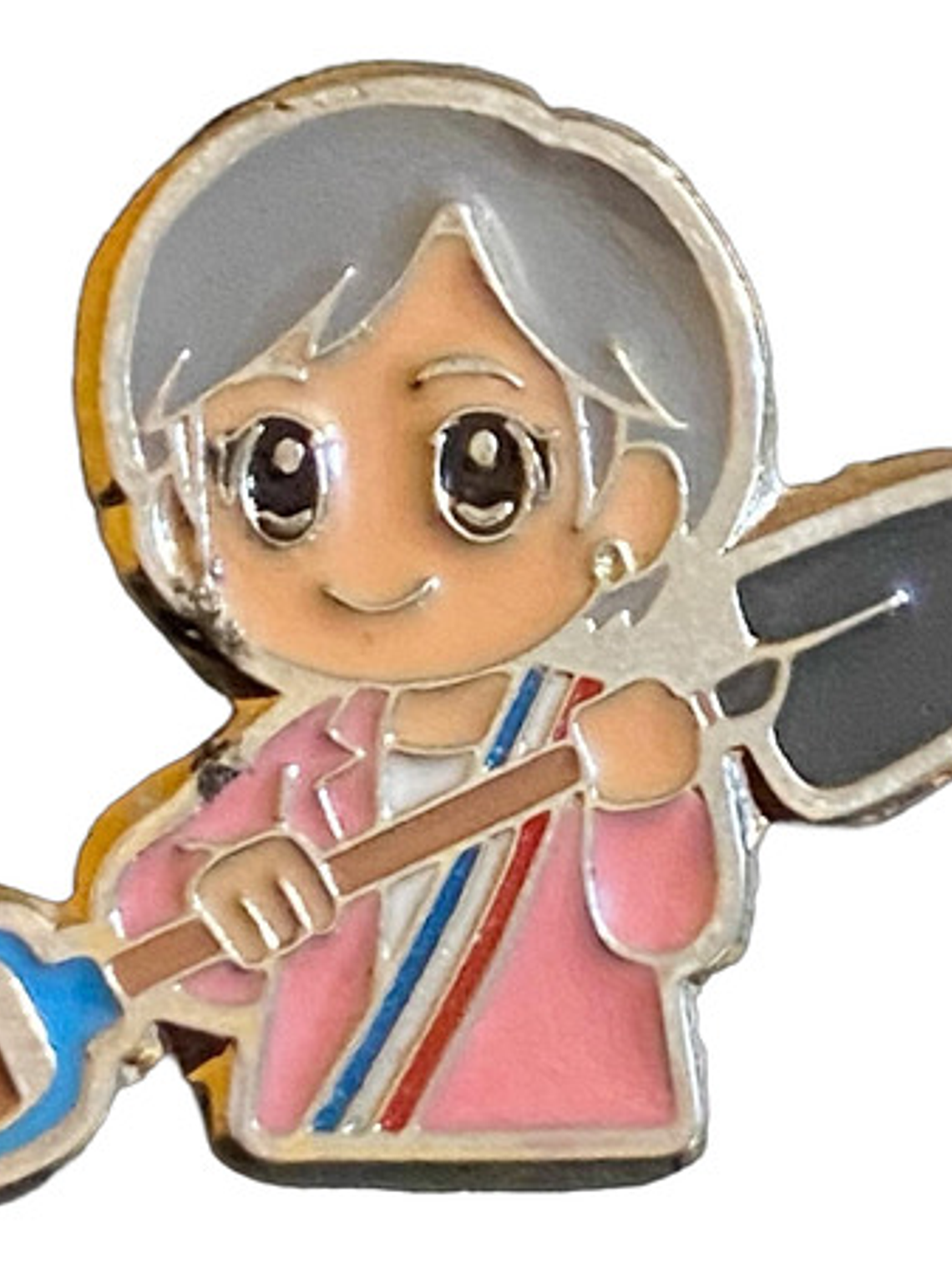 Pin Jeannette Jara Presidenta Con Pala Kawaii (más Chileno) 4