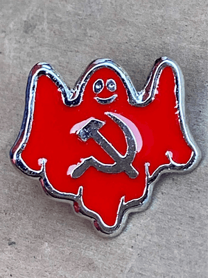 Pin Fantasma Del Comunismo (más Chileno)