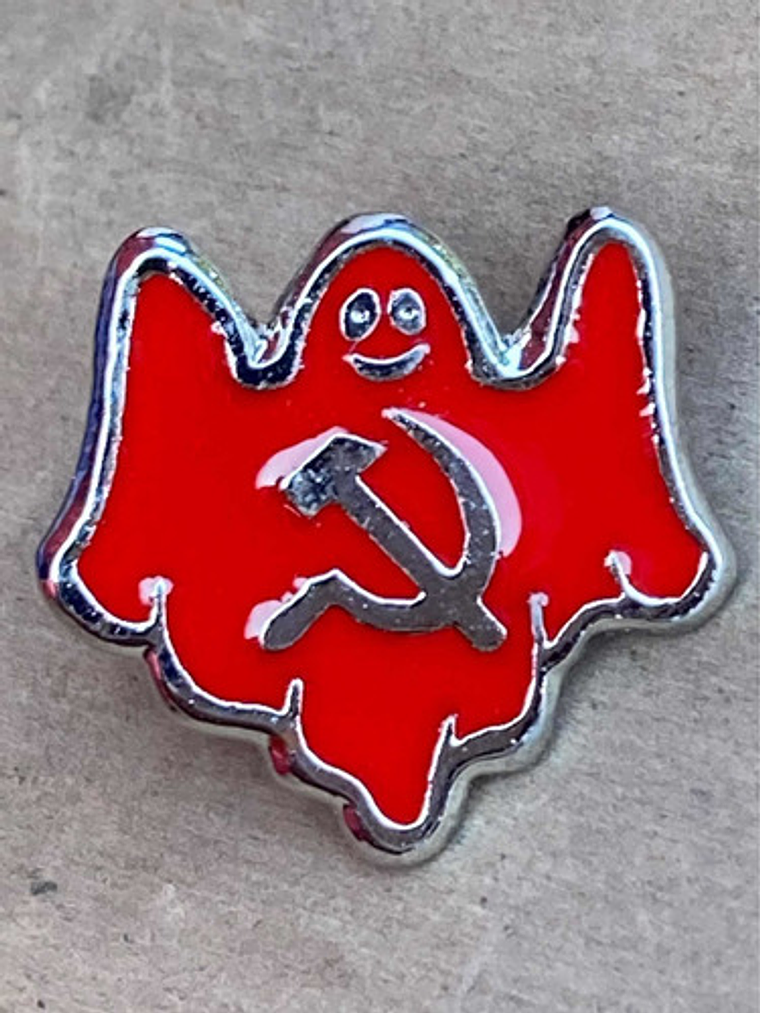 Pin Fantasma Del Comunismo (más Chileno) 1