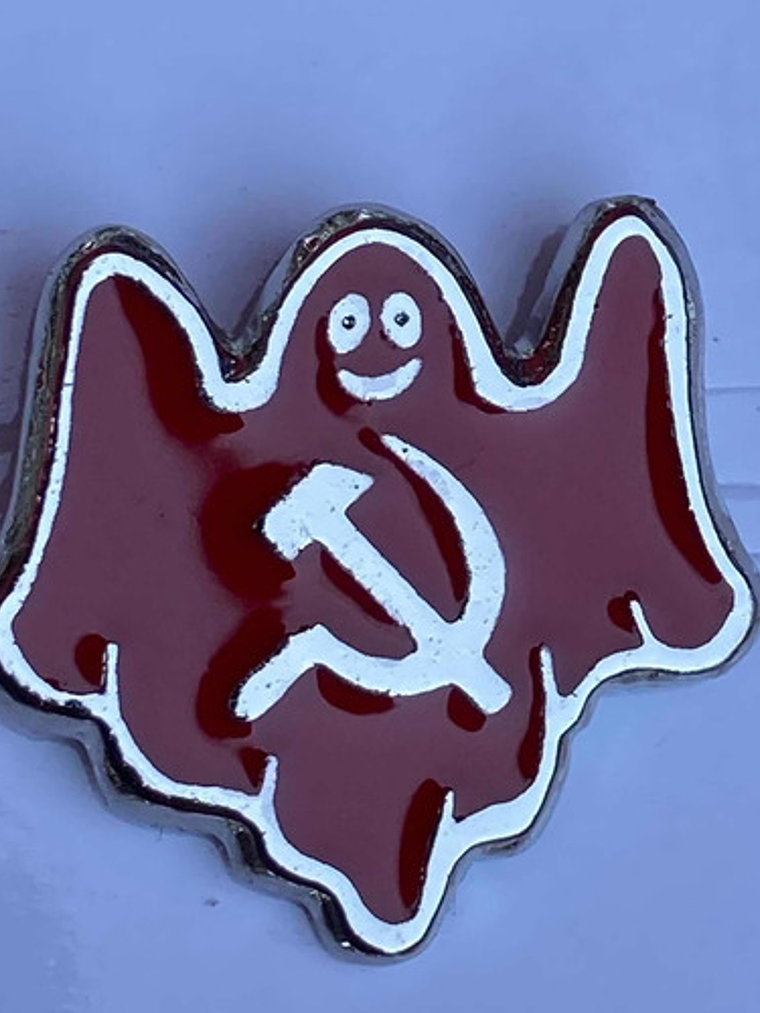Pin Fantasma Del Comunismo (más Chileno) 3