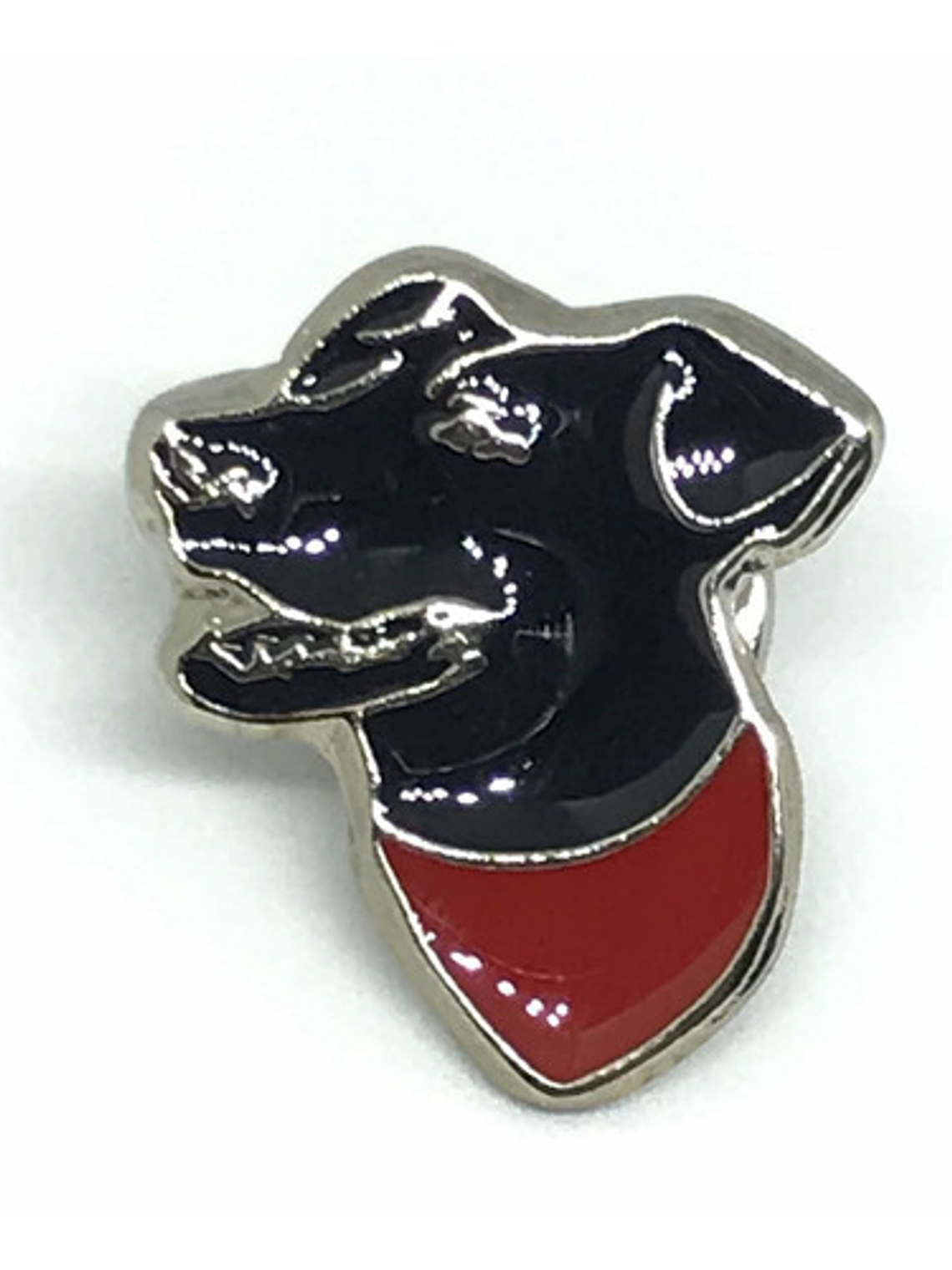 Pin Perro Negro Matapacos (silueta Cabeza) 1