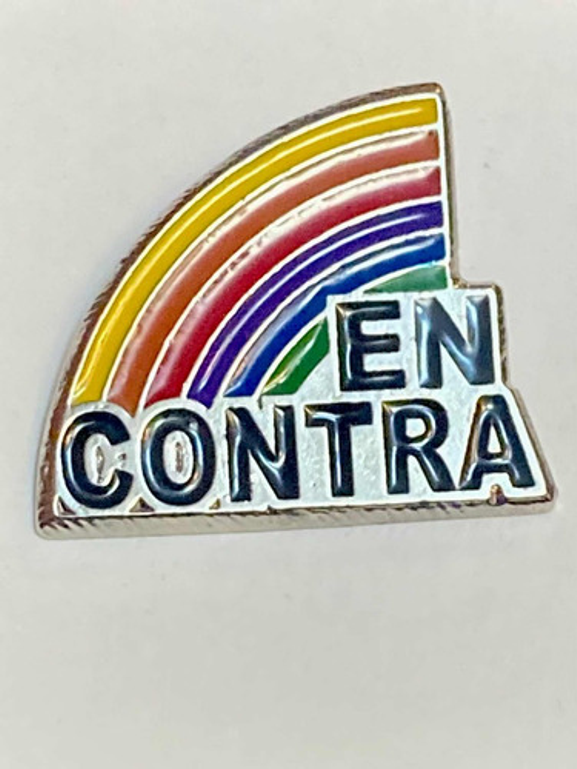 Pin En Contra (arcoíris Vamos A Decir Que No) #encontra 1