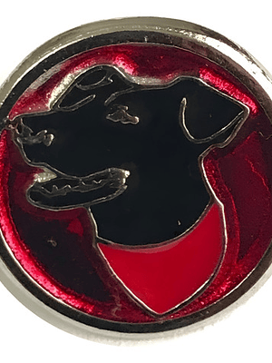 Pin Perro Negro Matapacos (colores)