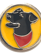 Pin Perro Negro Matapacos (colores) - Miniatura 3