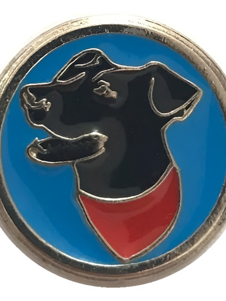 Pin Perro Negro Matapacos (colores) 5