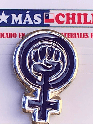 Pin Feminista ( Poder Femenino ) Feminismo Pin Morado