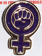 Pin Feminista ( Poder Femenino ) Feminismo Pin Morado - Miniatura 5