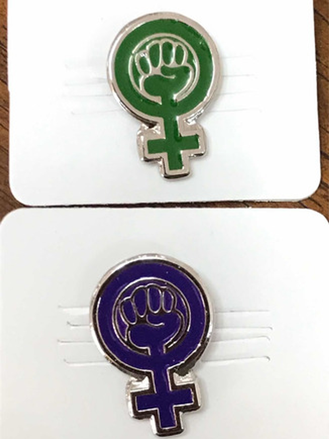 Pin Feminista ( Poder Femenino ) Feminismo Pin Morado 9
