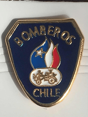 Pin Bomberos De Chile
