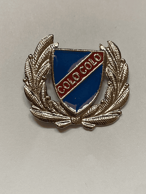 pin colocolo 1925 con laureles 