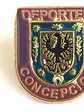 Pin Deportes Concepcion Morado Y Dorado Escudo - Miniatura 1