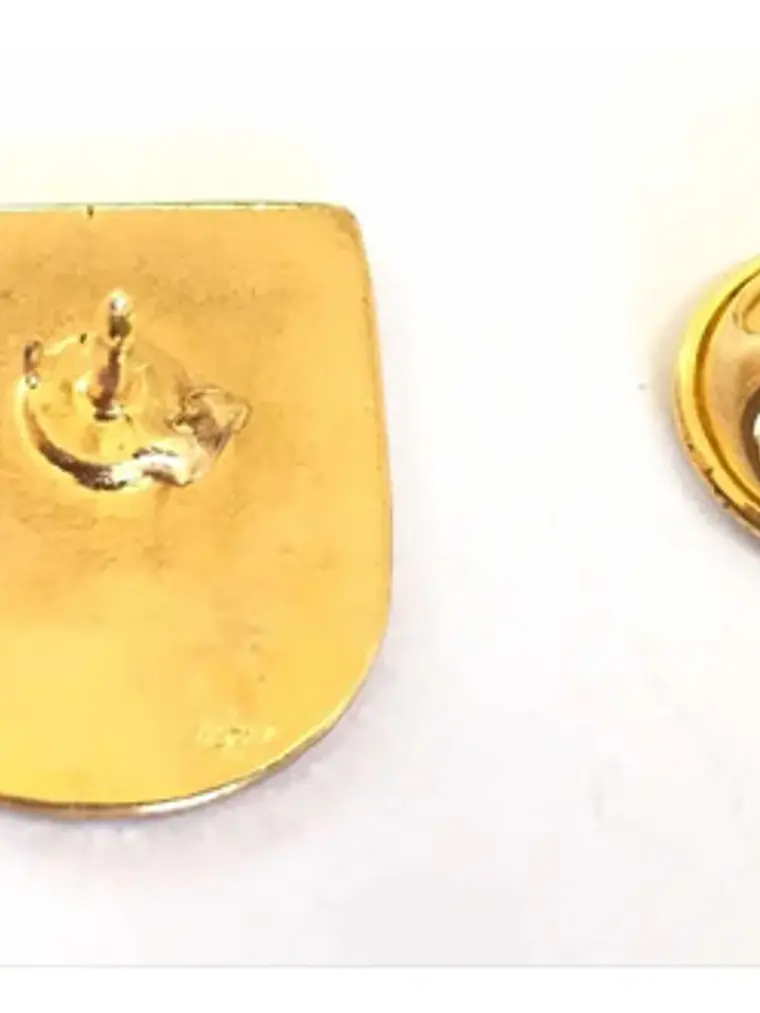 Pin Deportes Concepcion Morado Y Dorado Escudo 5