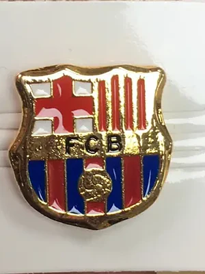 Barcelona Pin Metalico Dorado Futbol Club Barcelona Barça