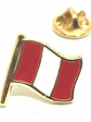 Pin Bandera Perú Rojo Y Blanco Bandera De Perú - Miniatura 1