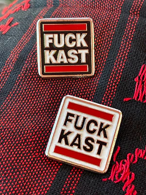 Pin Metálico Fuck Kast Político Anti Kast Chile (run Dmc)