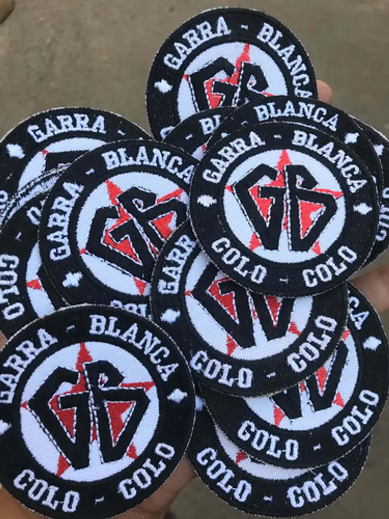 Parche Garra Blanca Gb Colo-colo Bordado 3
