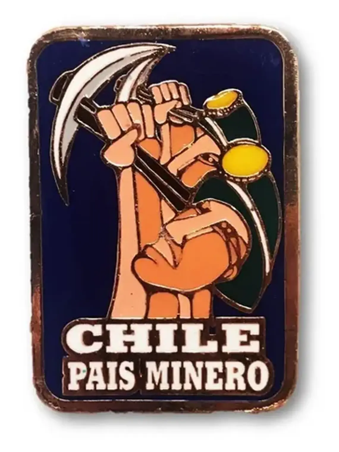 Magnético Chile País Minero Cobrizado 1