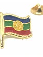 Pin Bandera Mapuche (4193) Dorado, Azul, Verde, Rojo Bandera Mapuche - Miniatura 1