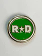 Pin Revolución Democrática Plateado Rd - Miniatura 4