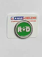 Pin Revolución Democrática Plateado Rd - Miniatura 9