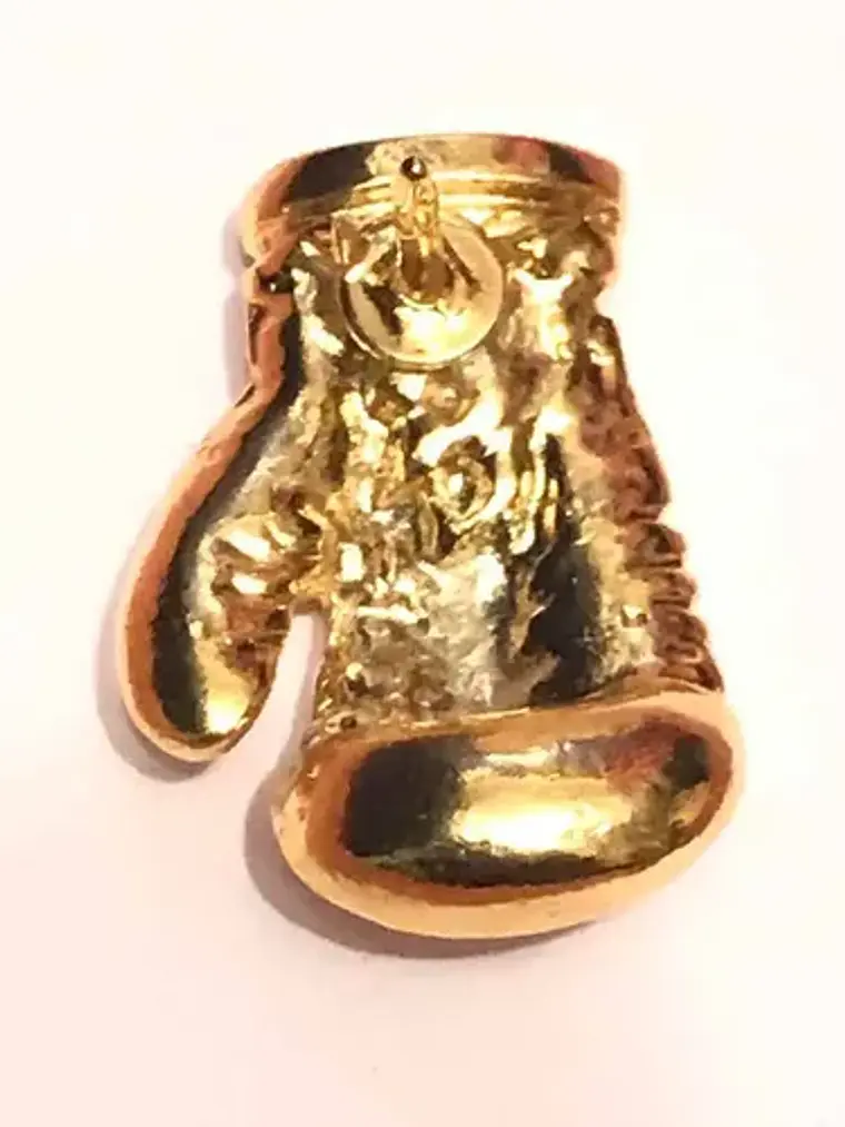 Pin Guante De Box Dorado Boxeo Boxeador Campeón Guantes Box 4