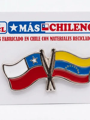 Pin Chile Y Venezuela 