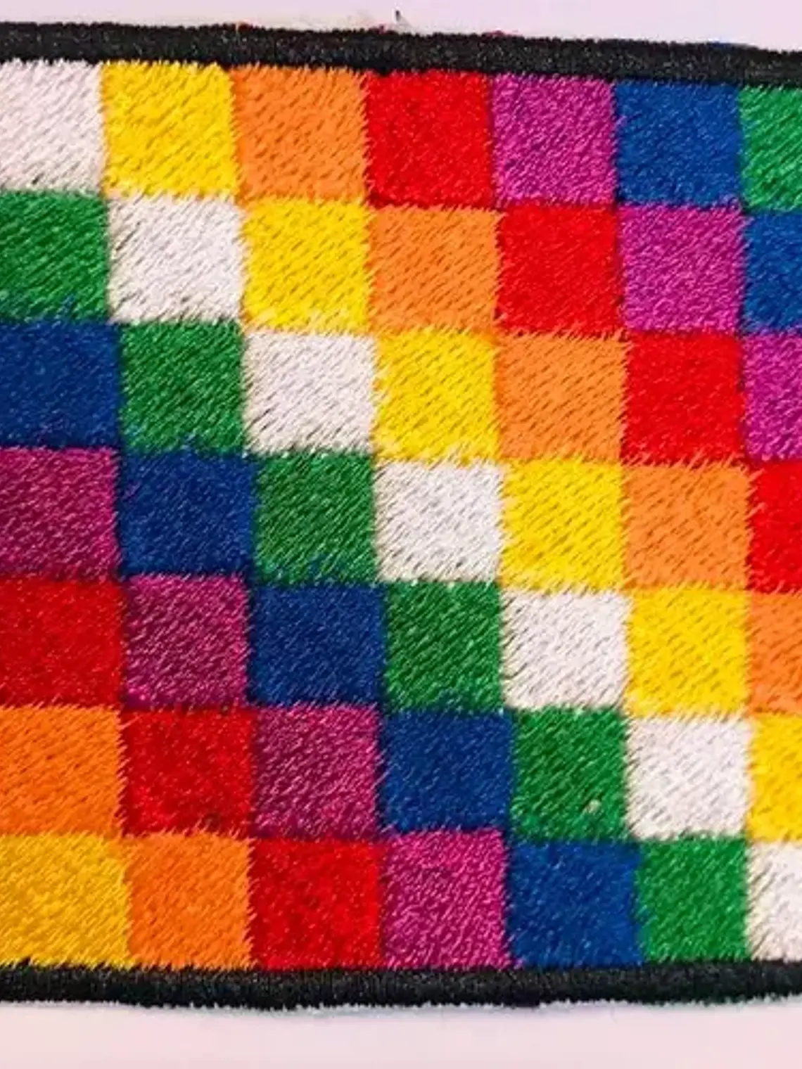Parche Whipala Bordado Bandera Whipala 100% Bordado Wiphala 3