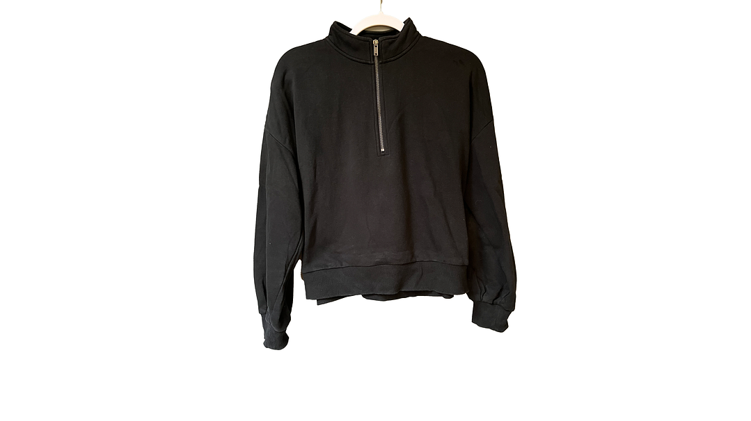 POLERON NEGRO BANANA REPUBLIC - MUJER 1