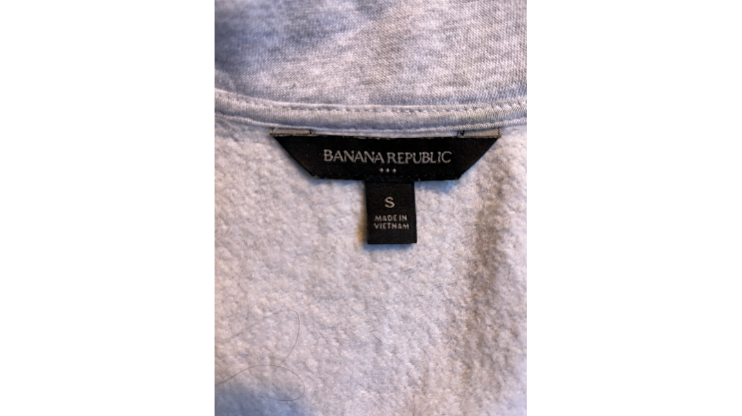 POLERON GRIS BANANA REPUBLIC - MUJER 4