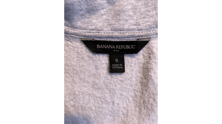 POLERON GRIS BANANA REPUBLIC - MUJER 4