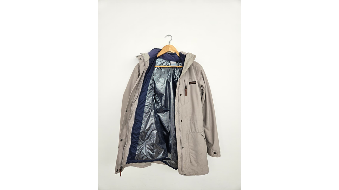 CHAQUETA IMPERMEABLE 2 EN 1 COLUMBIA - MUJER 3