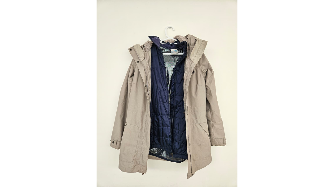 CHAQUETA IMPERMEABLE 2 EN 1 COLUMBIA - MUJER 4