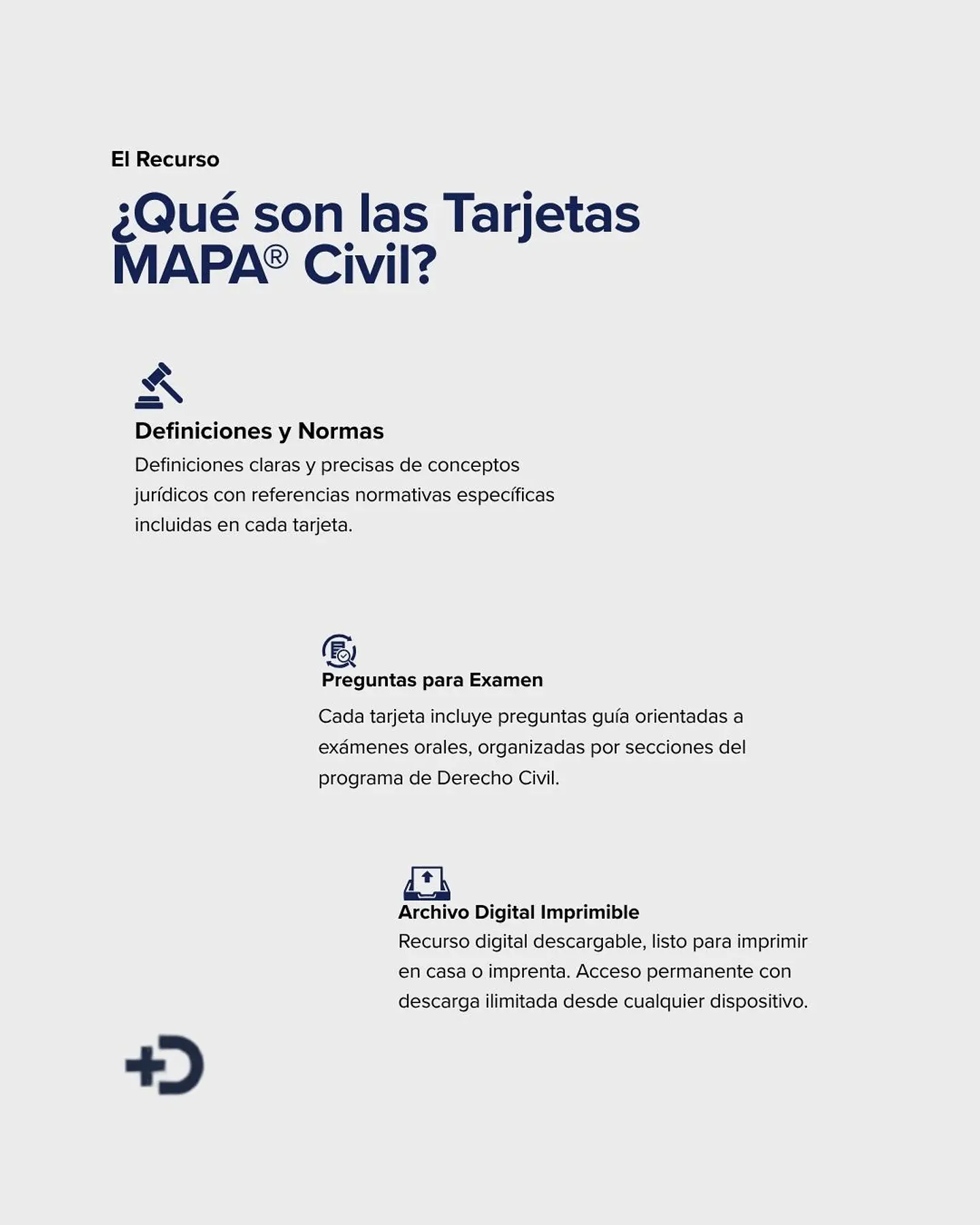 Tarjetas Flashcards Descargables MAPA® Civil 4