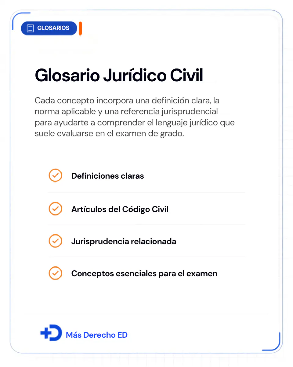 Glosario Derecho Civil 3