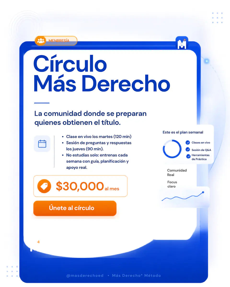 Círculo Más Derecho® 2
