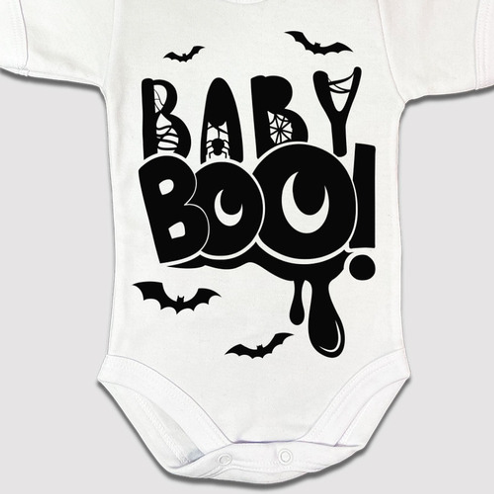 Body Pilucho Bebe Halloween Baby Boo 