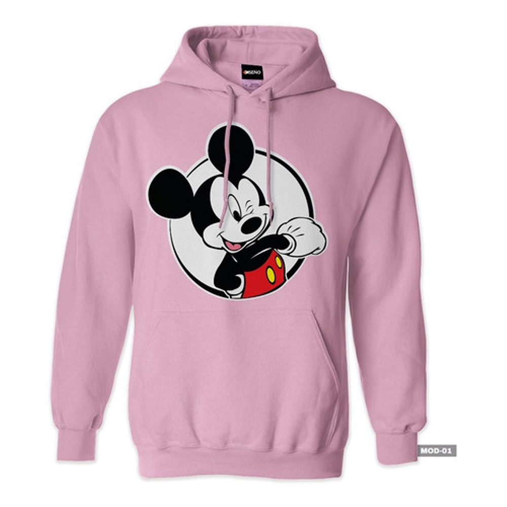 Poleron Con Capucha Mickey Mouse