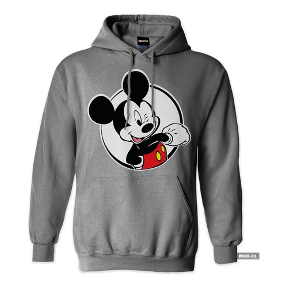 Poleron Con Capucha Mickey Mouse