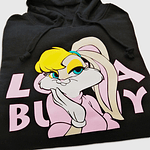 Poleron canguro con capuvhs Lola Bunny 