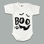 Body Pilucho De Bebe Halloween Fantasma Boo