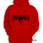 Poleron canguro con capucha Punisher 