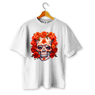 Polera Estampada Calavera Catrina Halloween Tendencia Variedad de Modelos 