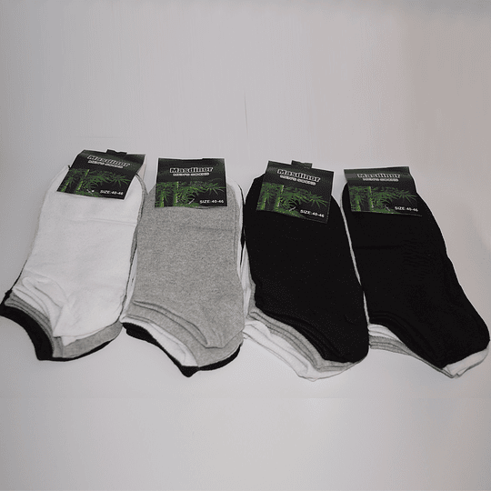 Medias / calcetines docenas para homb (varios diseños)