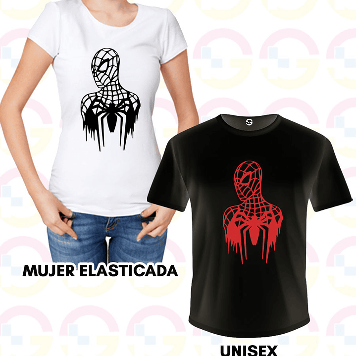 Polera Spiderman Silueta  1