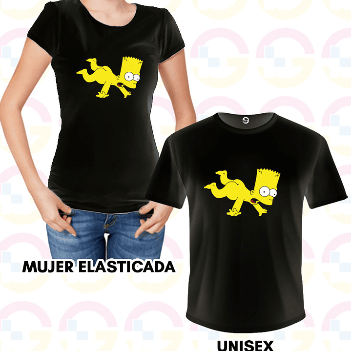 Polera Bart Los Simpson 1