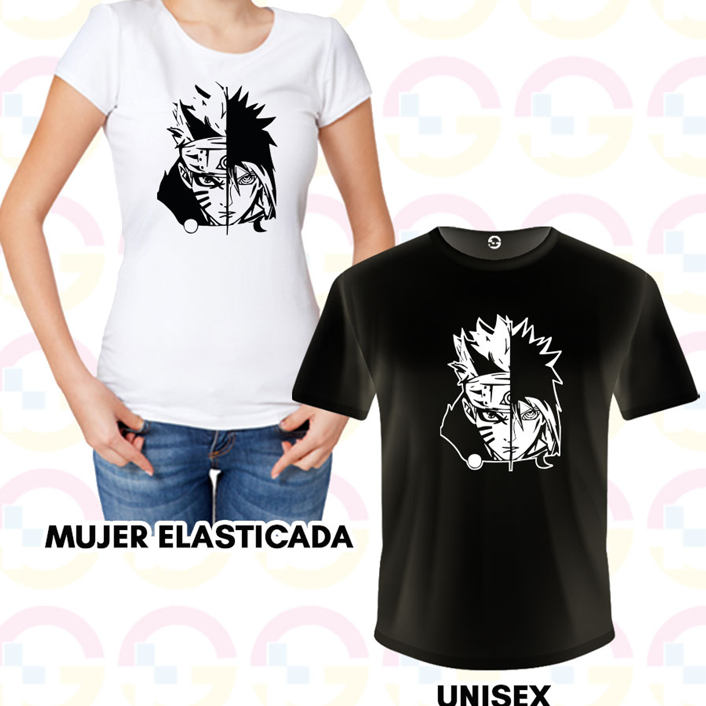 Polera naruto & sasuke 1