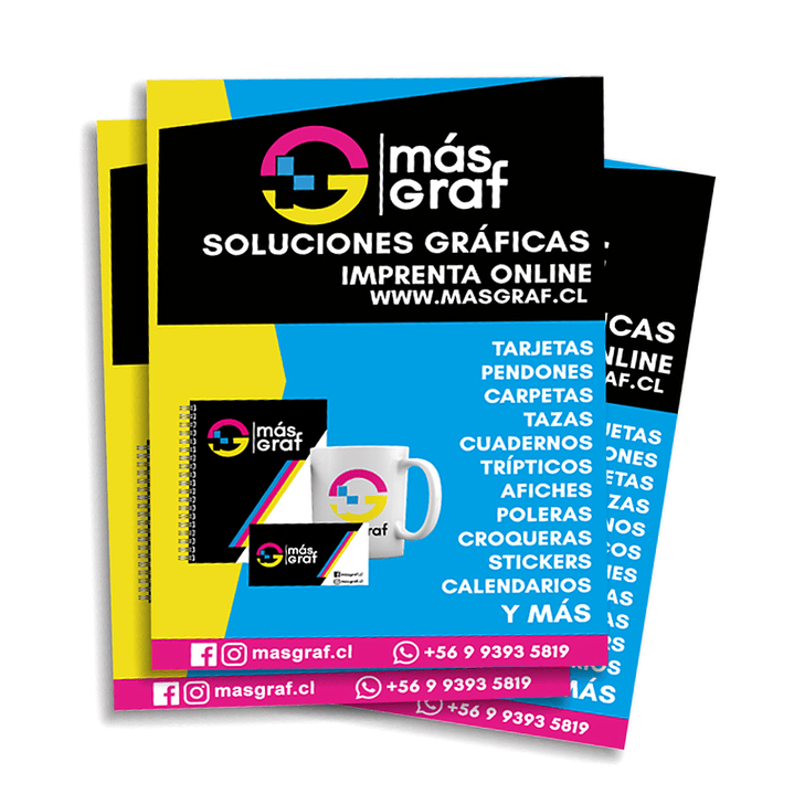 Volantes / Flyers Simple Impresión Digital 1