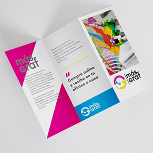 Trípticos Papel Fotográfico